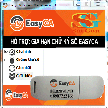 Gia hạn chữ ký số EasyCa. Chương trình giảm giá 70%
