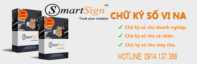 Báo giá mua chữ ký số smartsign